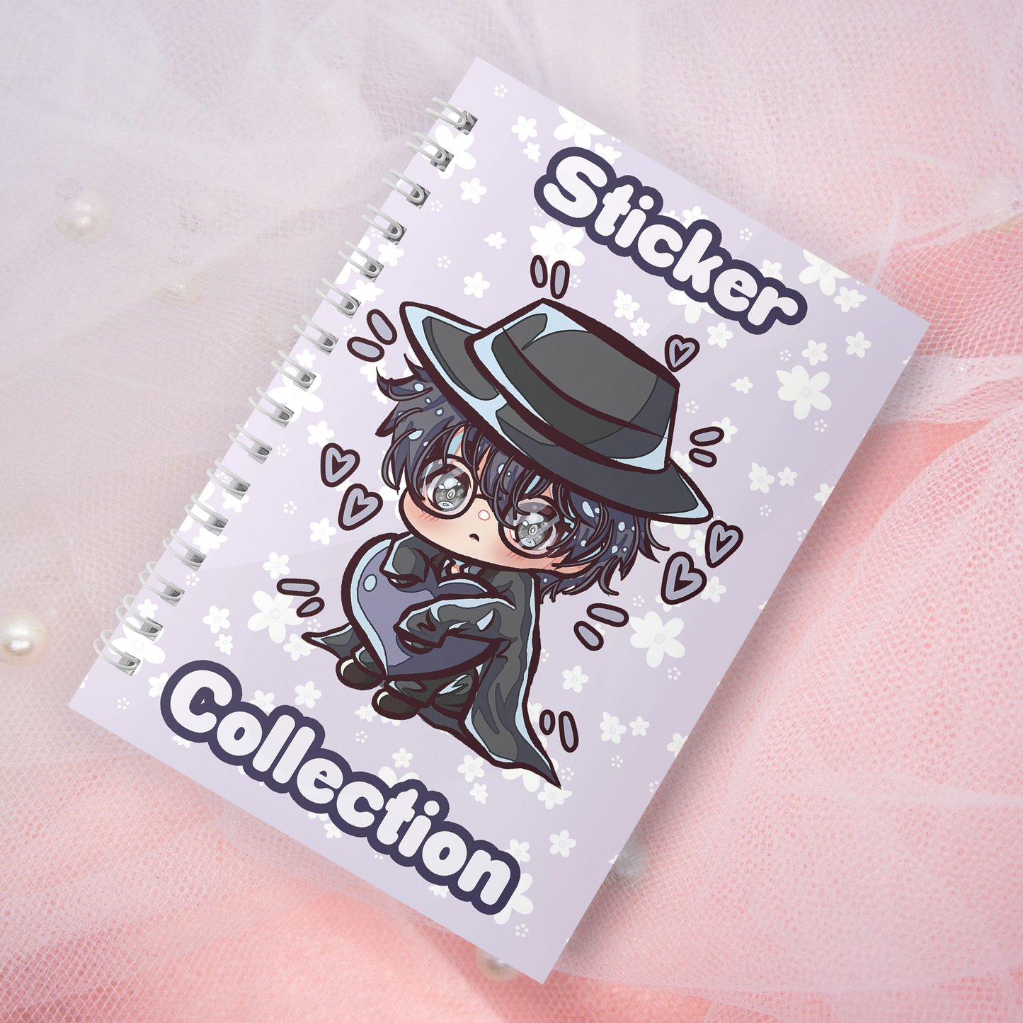 Wiederverwendbares Stickerbuch inkl. 2 zufällige Sticker | A5 | 32 Seiten | Reuseable Manga Anime