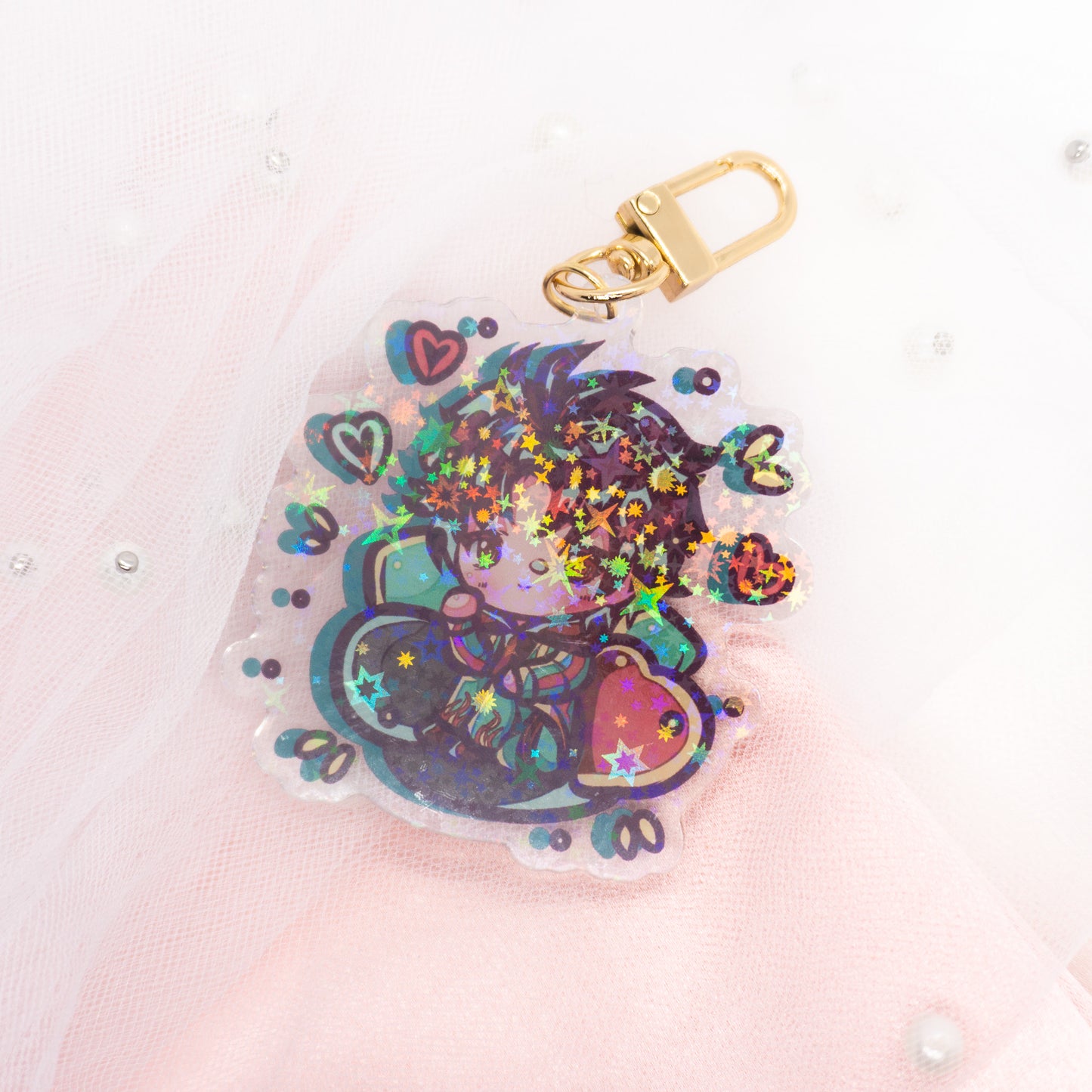 Star Holo Anne Charm