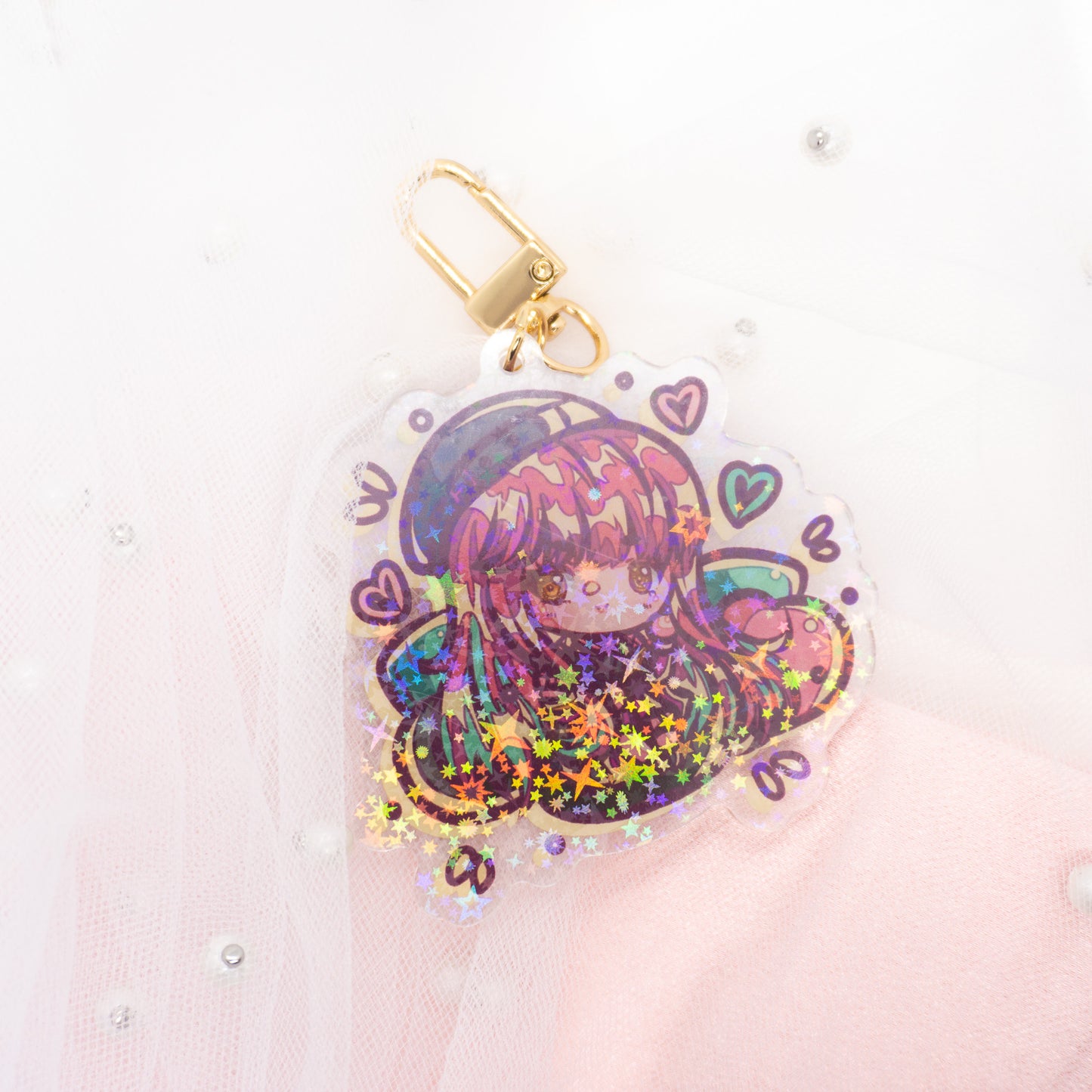 Star Holo Anne Charm