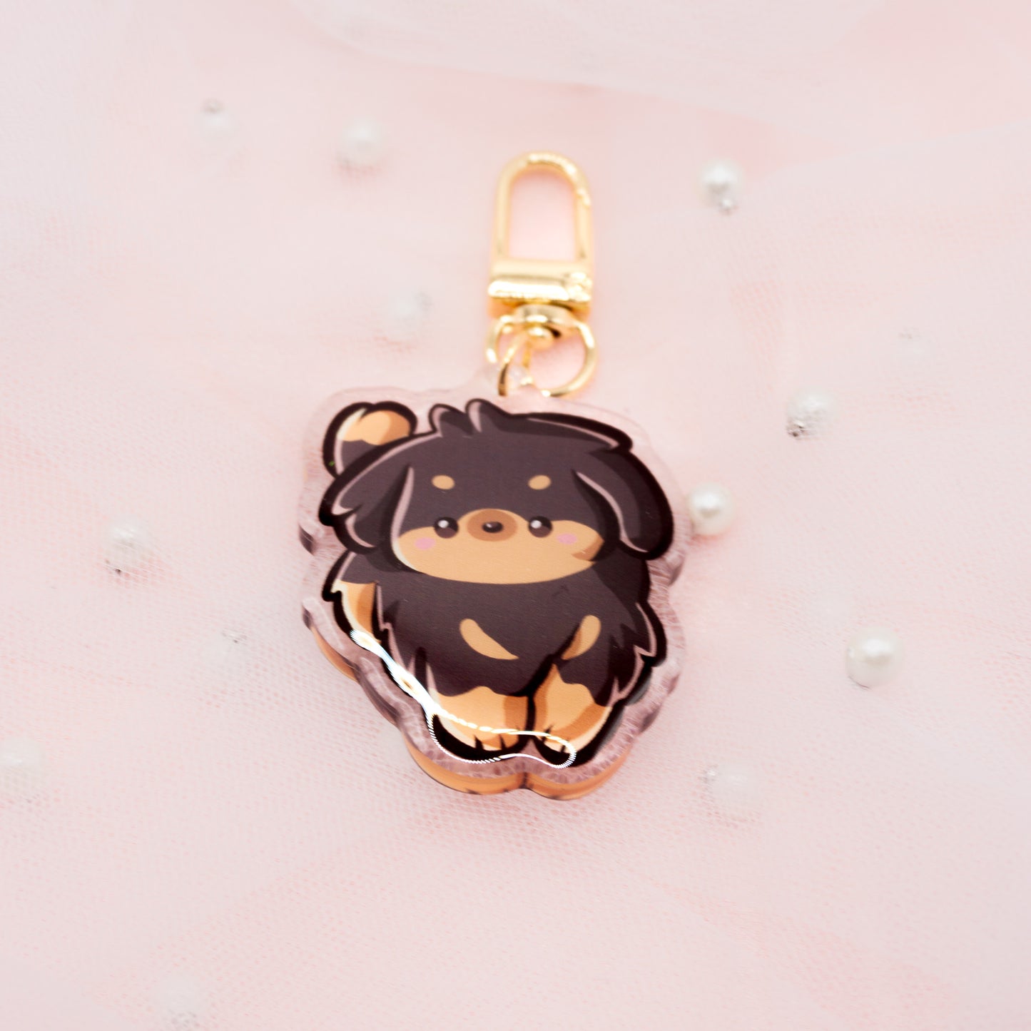 Kawaii Hund Welpe Schlüsselanhänger