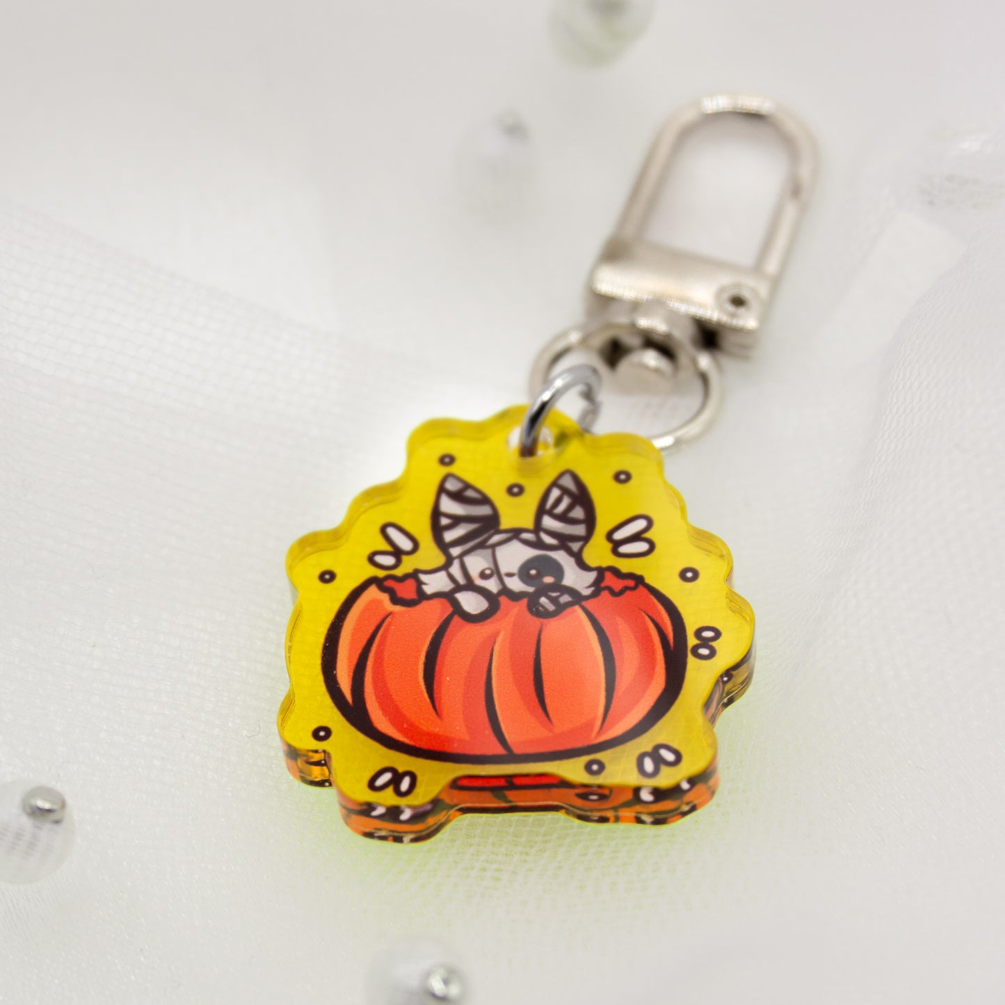 Kawaii Mystery Mini Spooky Acrylic Keychain Charm