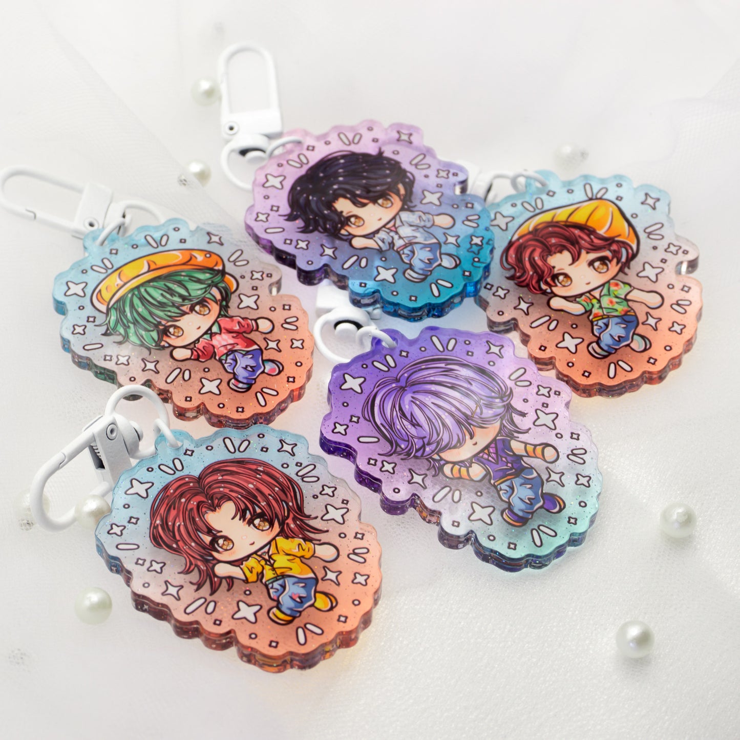 Anime K-Idol Boy Charm