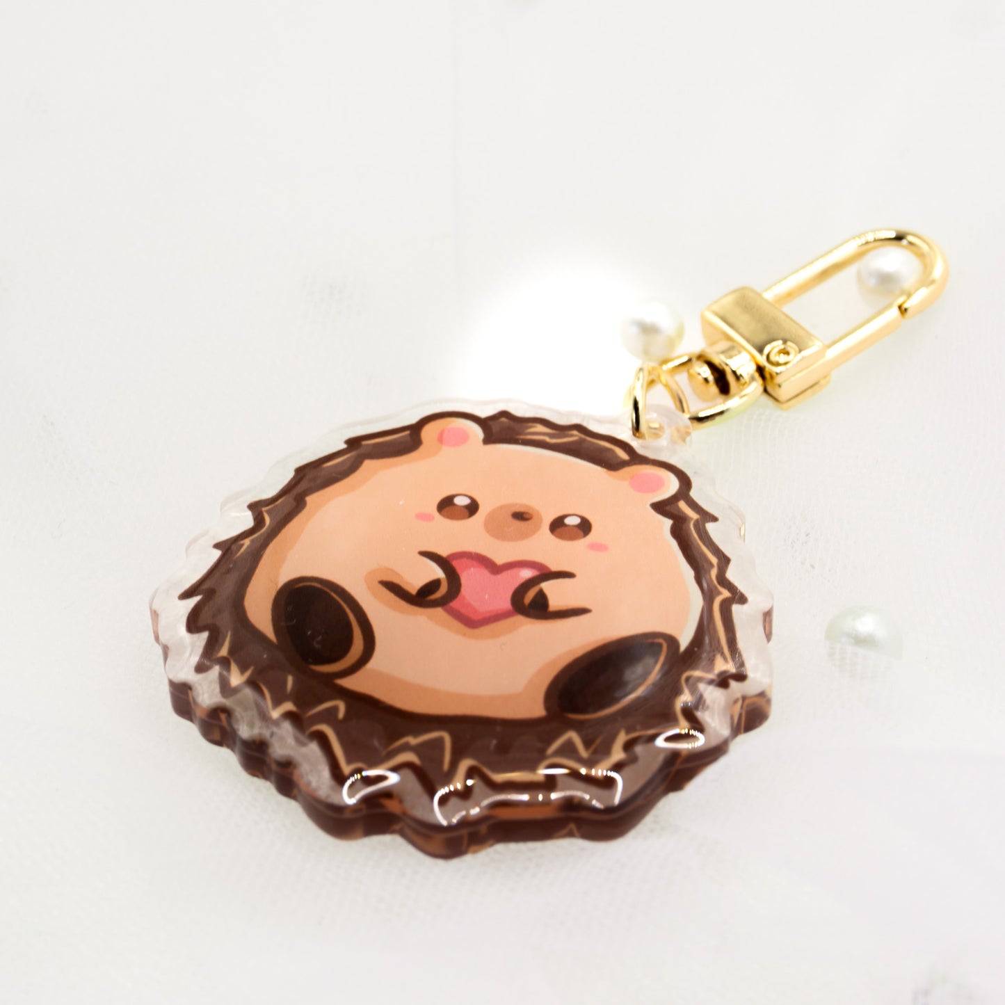Kawaii Igel Schlüsselanhänger