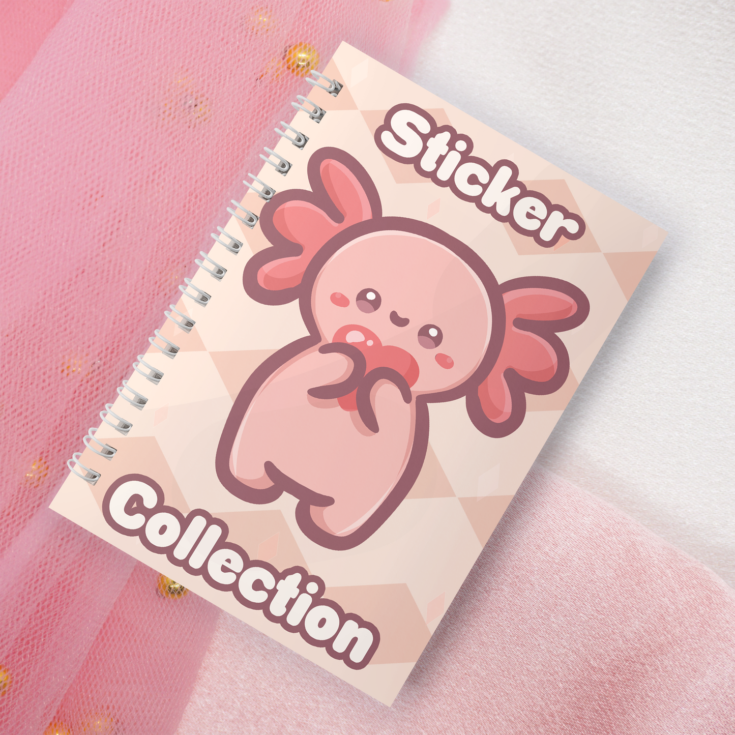 Reusable sticker book incl. 2 random stickers | A5 | 32 pages | Reusable sticker book | Kawaii bunny rabbit motif
