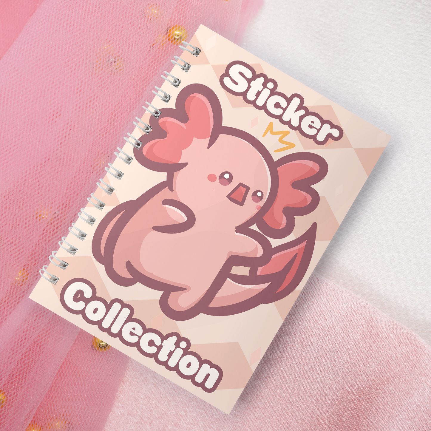 Reusable sticker book incl. 2 random stickers | A5 | 32 pages | Reusable sticker book | Kawaii bunny rabbit motif