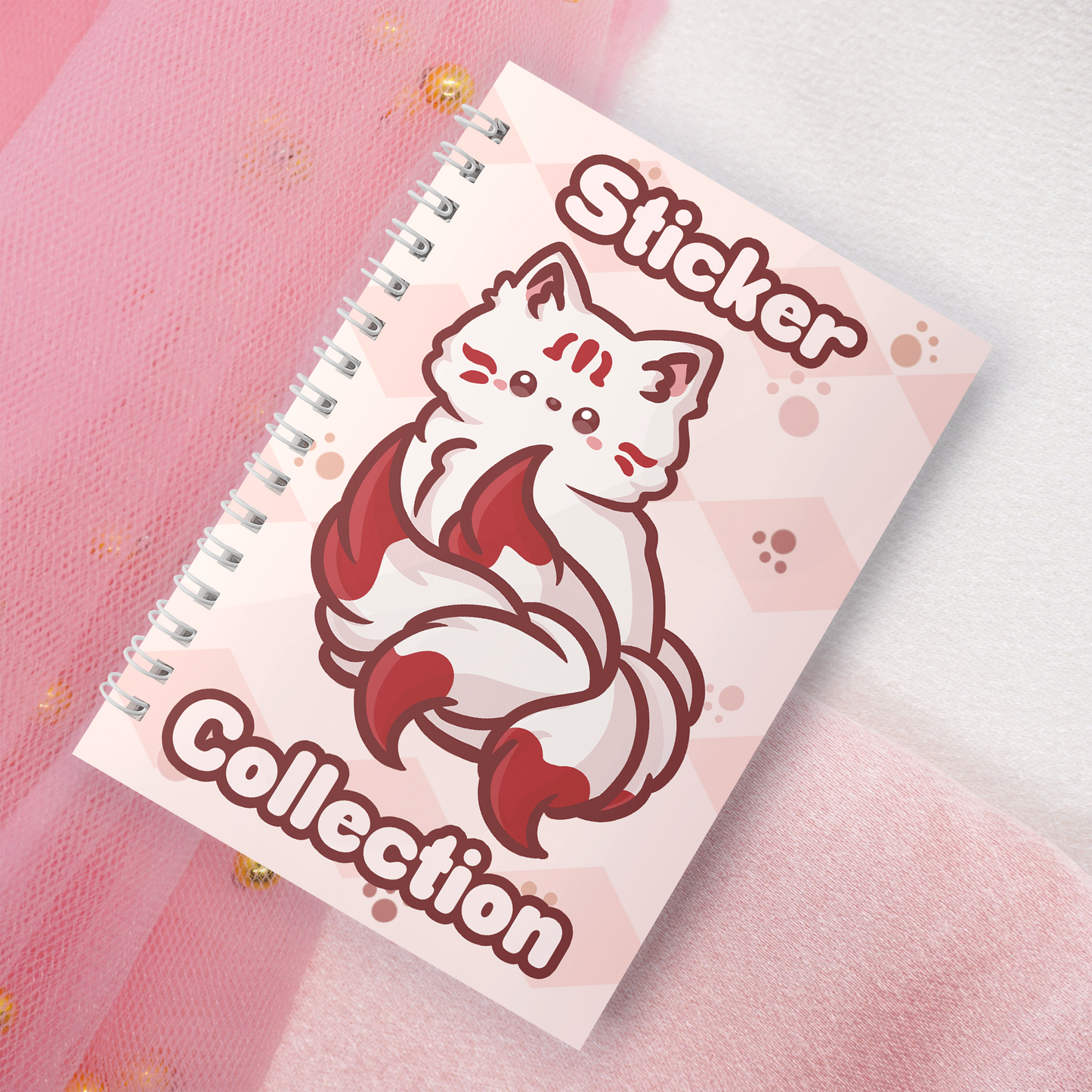 Reusable sticker book incl. 2 random stickers | A5 | 32 pages | Reusable sticker book | Kawaii duck goose motif