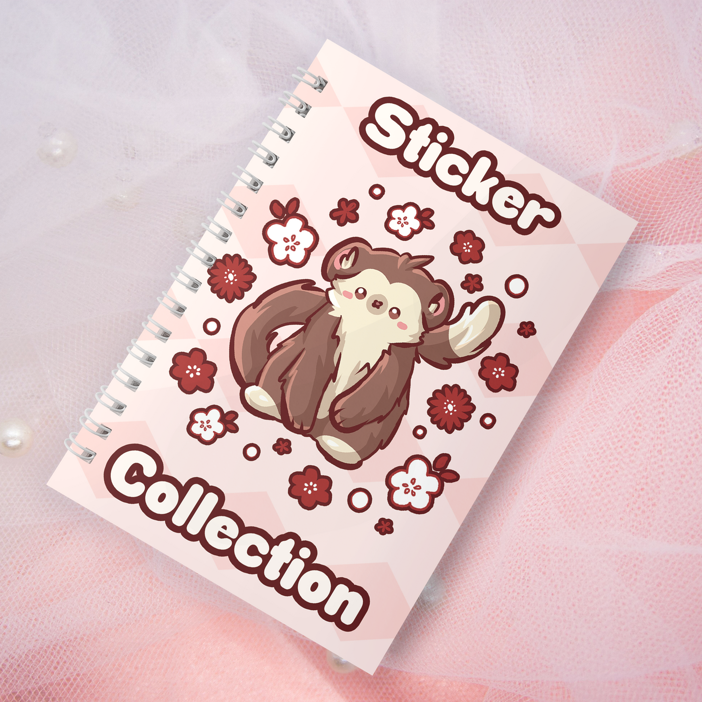 Reusable sticker book including 2 random stickers | A5 | 32 pages | Reuseable Stickerbook | Chinese Zodiac Signs | Chinese New Year | Lunar New Year | Monkey