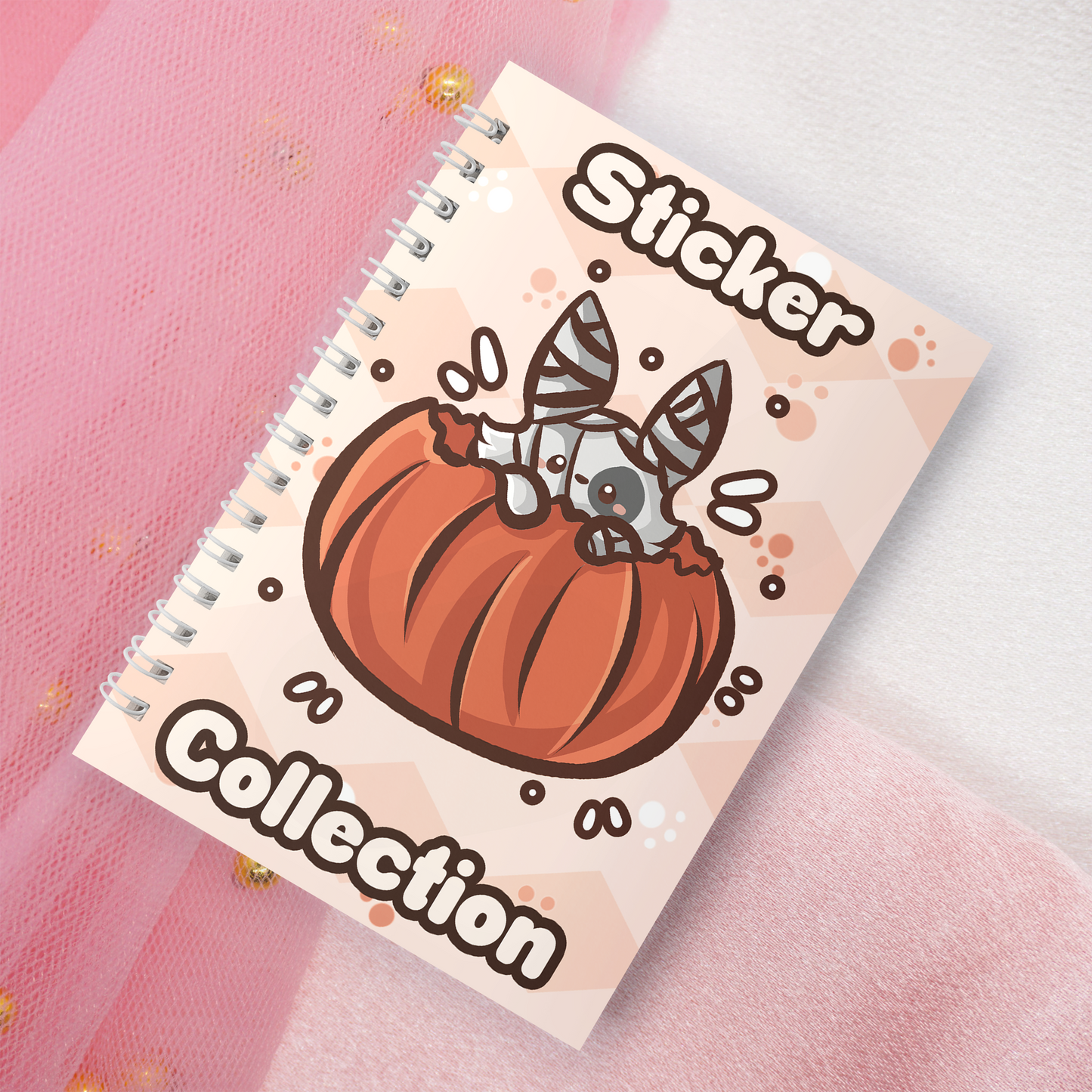 Reusable sticker book incl. 2 random stickers | A5 | 32 pages | Reusable sticker book | Kawaii duck goose motif