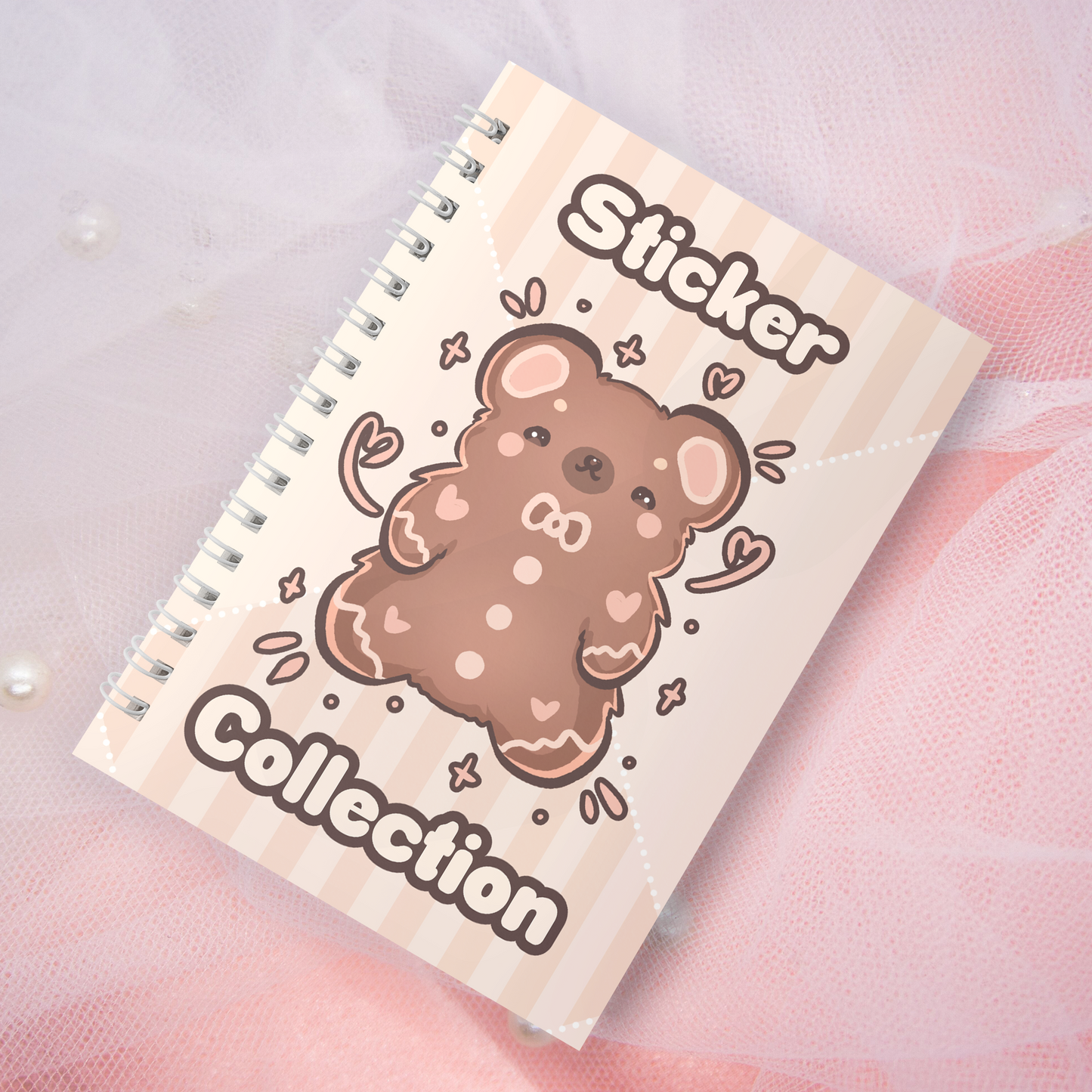 Reusable sticker book including 2 random stickers | A5 | 32 pages | Reuseable Stickerbook | Chef Rat Merry Crisis
