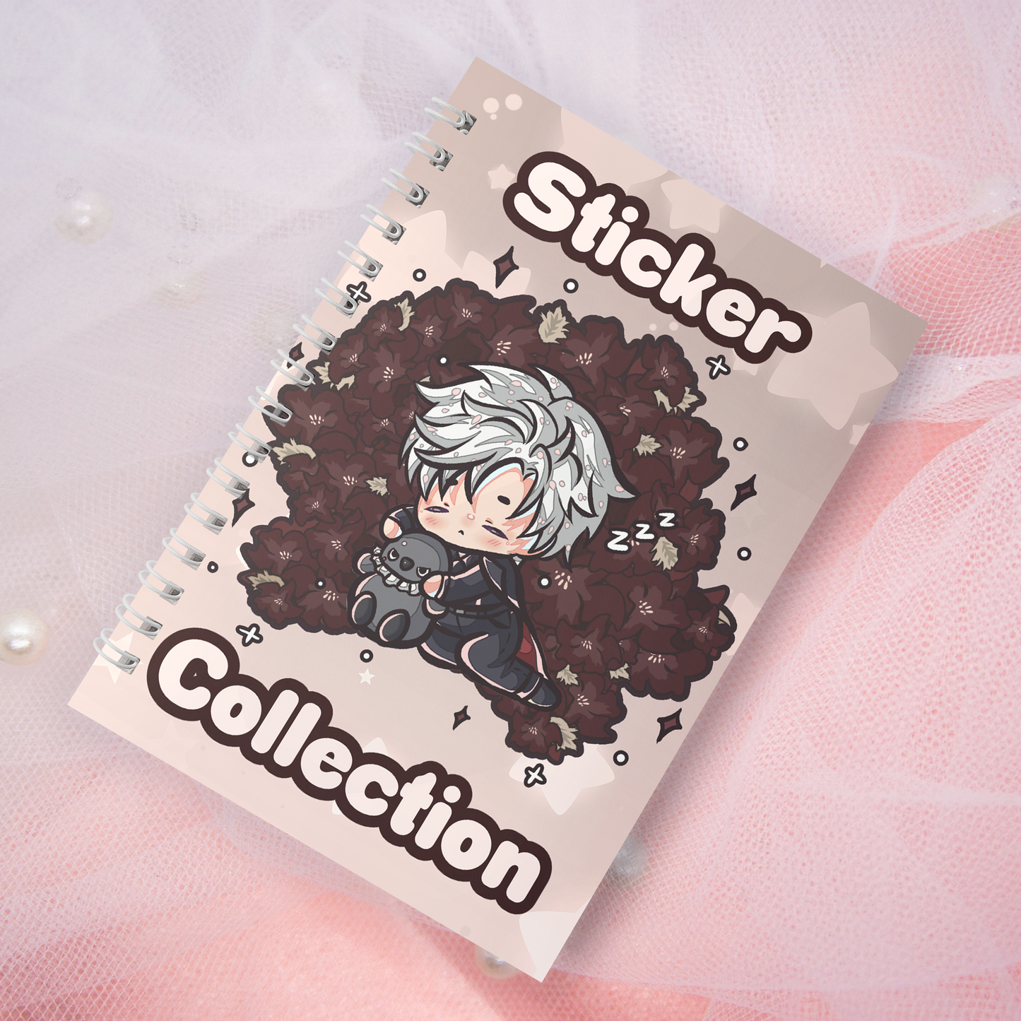 Wiederverwendbares Stickerbuch inkl. 2 zufällige Sticker | A5 | 32 Seiten | Reuseable Manga Anime