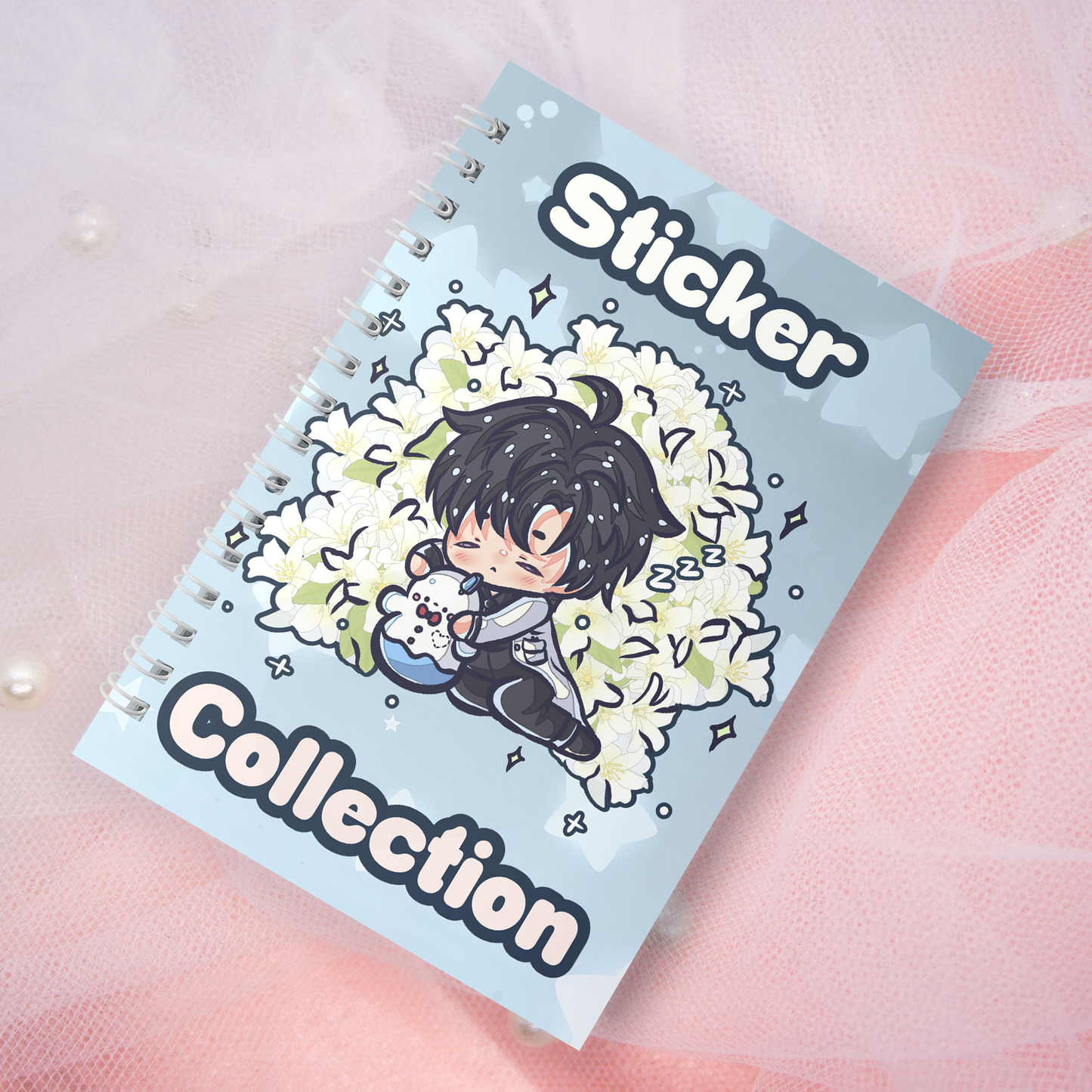 Wiederverwendbares Stickerbuch inkl. 2 zufällige Sticker | A5 | 32 Seiten | Reuseable Manga Anime