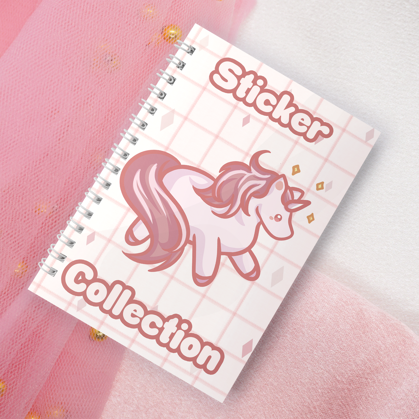 Reusable sticker book incl. 2 random stickers | A5 | 32 pages | Reusable sticker book | Kawaii bunny rabbit motif