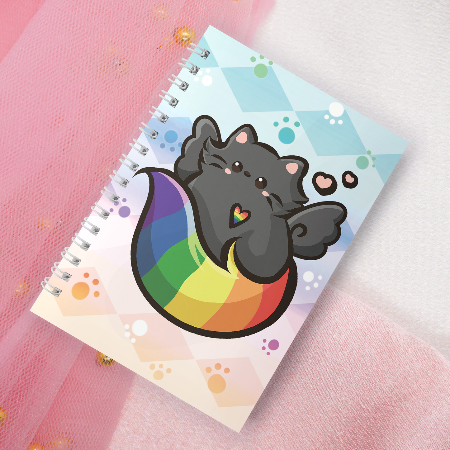 Wiederverwendbares Stickerbuch inkl. 2 zufällige Sticker | A5 | 32 Seiten | Reuseable Stickerbook | Kawaii LGTBQIA+ Pride Month Motiv