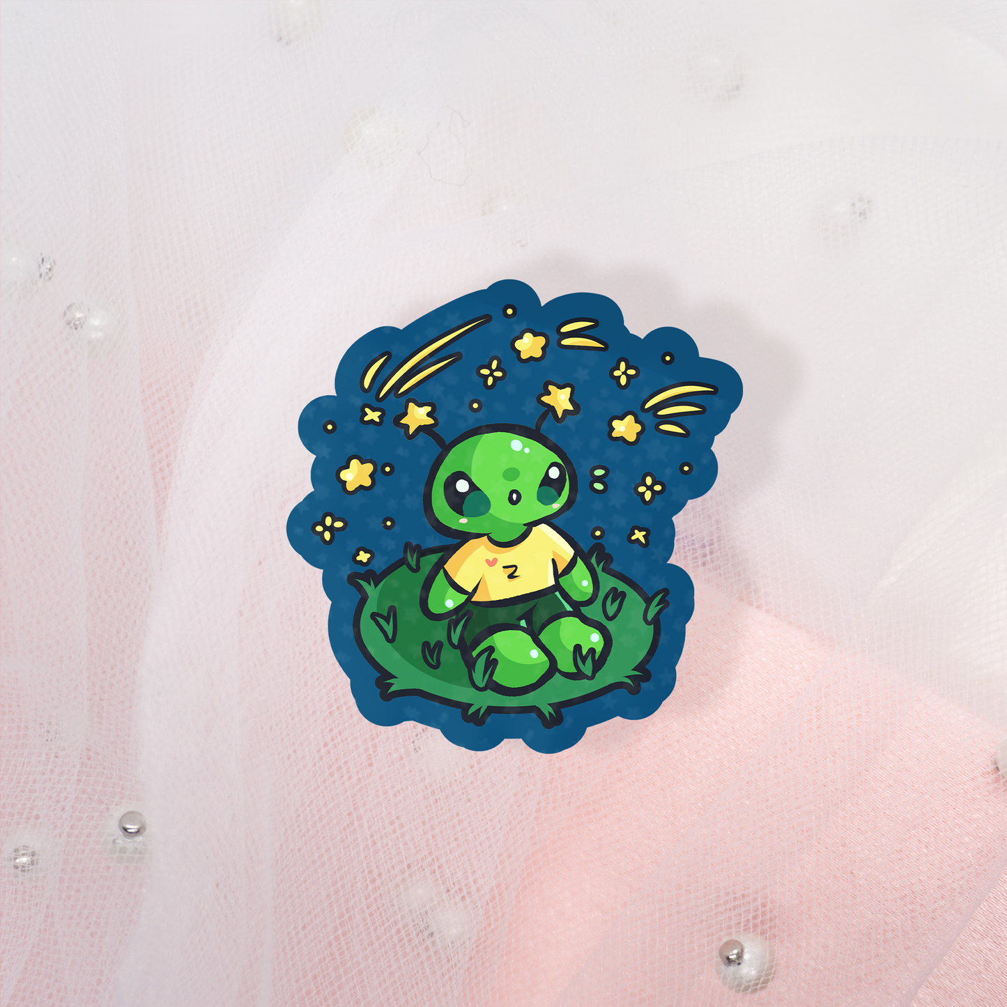 Just Alien Things Mini Holo Sticker Envelope