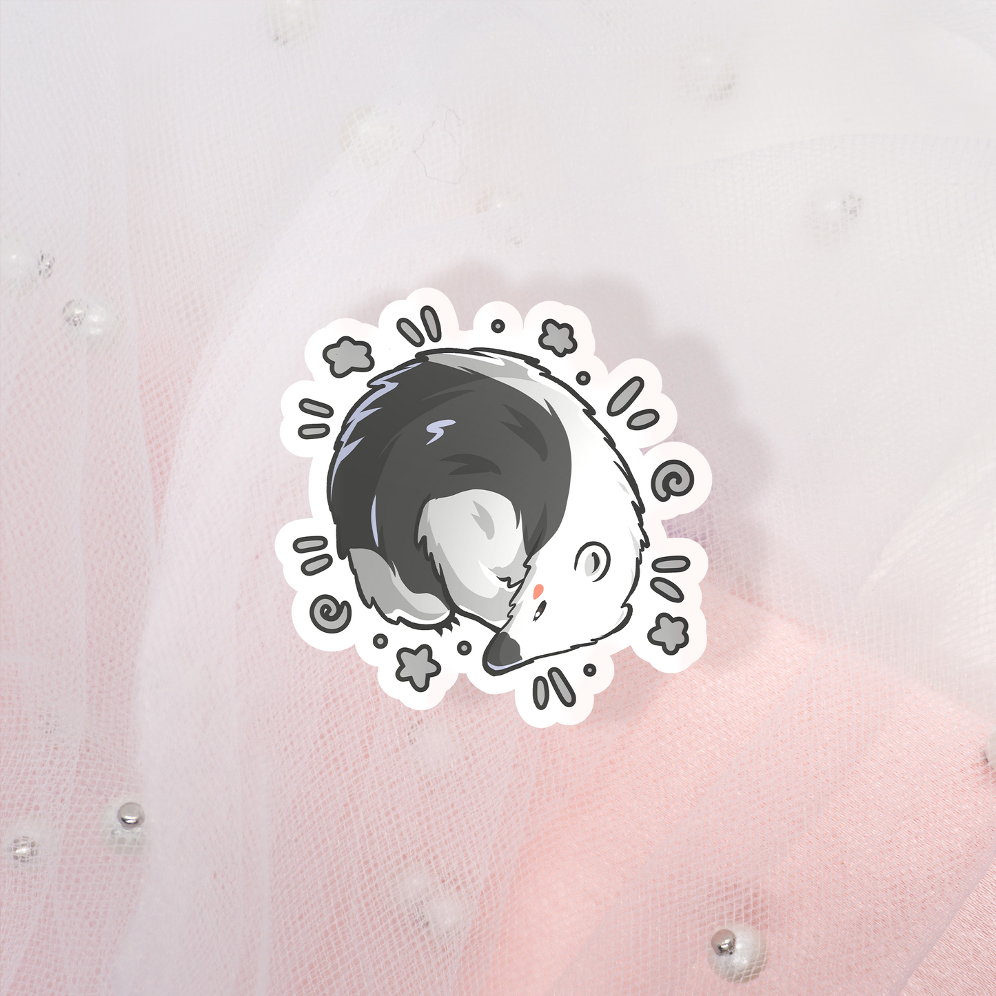 Cute Animal Sticker Ameisenbär