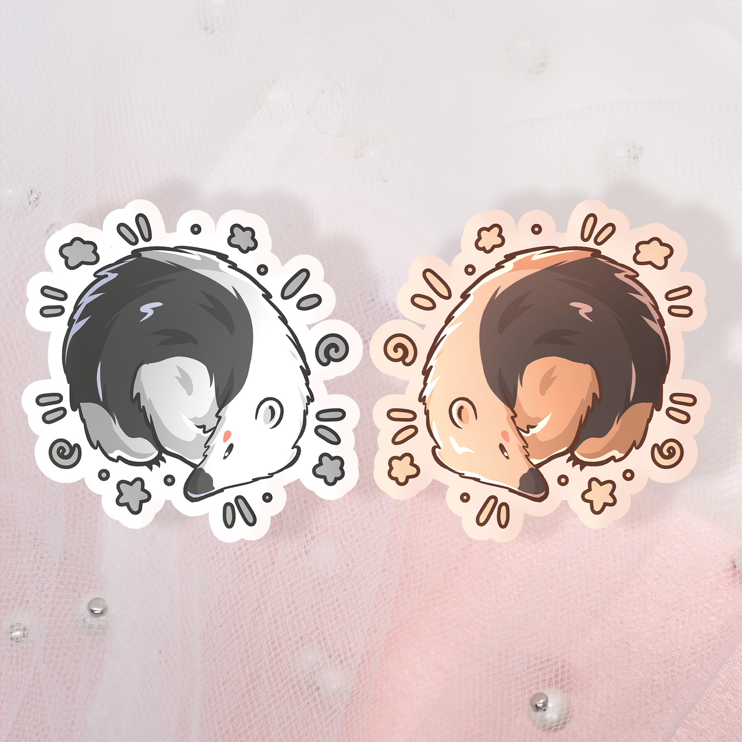 Cute Animal Sticker Ameisenbär