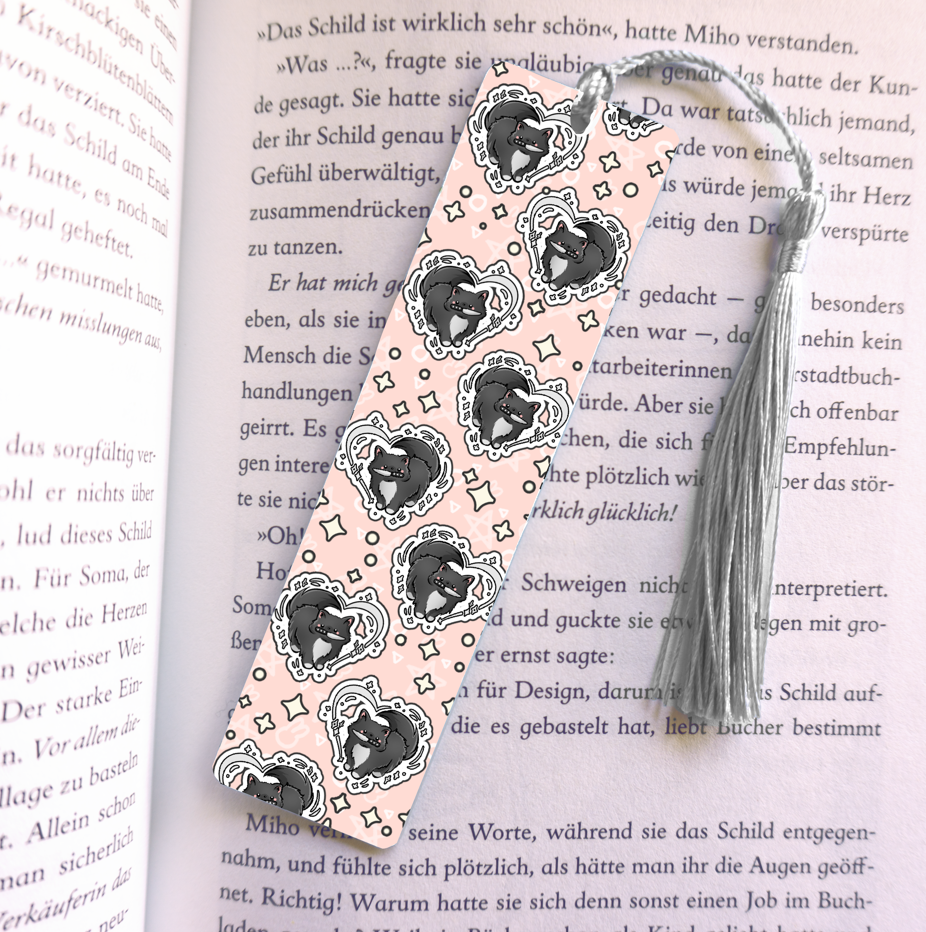 Strawberry Daifuku Acrylic Vinyl Bookmark