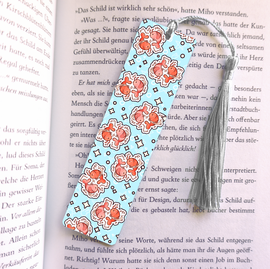 Strawberry Daifuku Acrylic Vinyl Bookmark