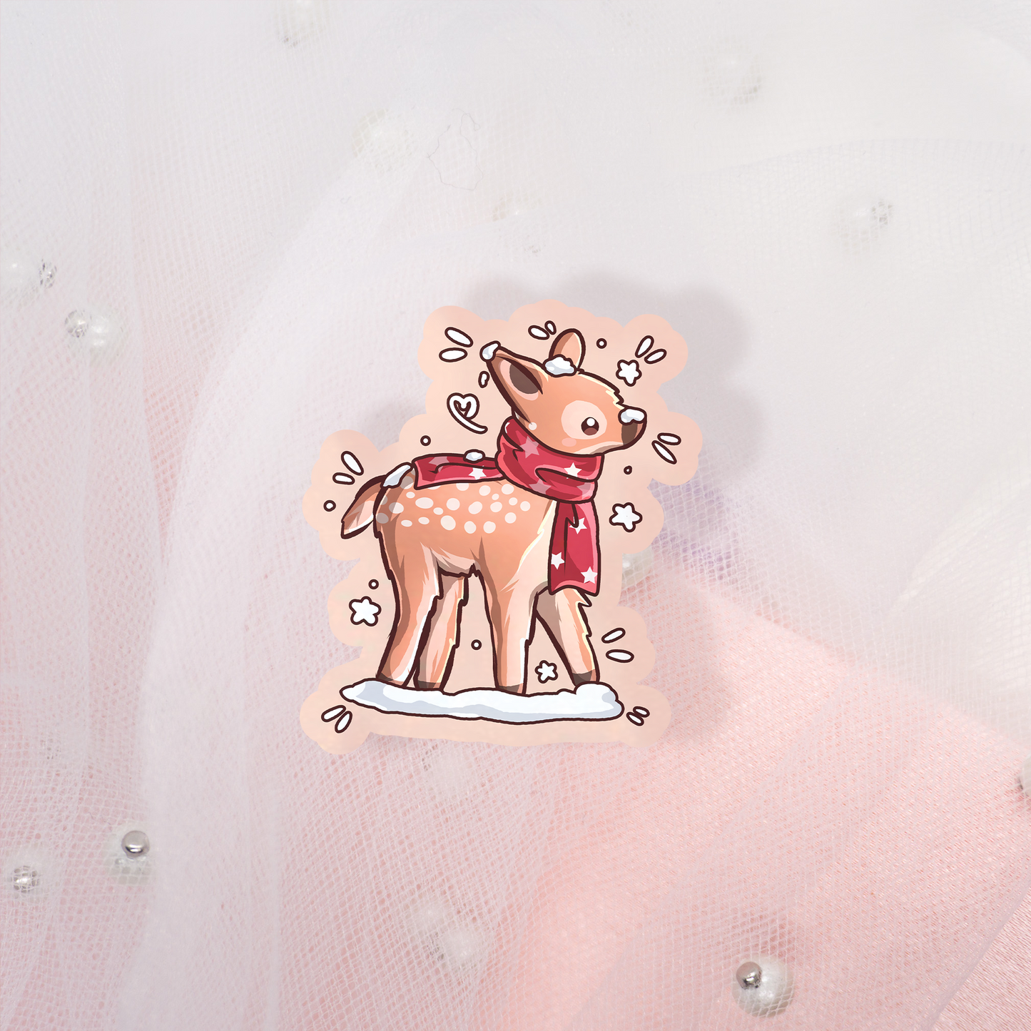 Holiday Cuties Glitter & Glossy Sticker Umschlag