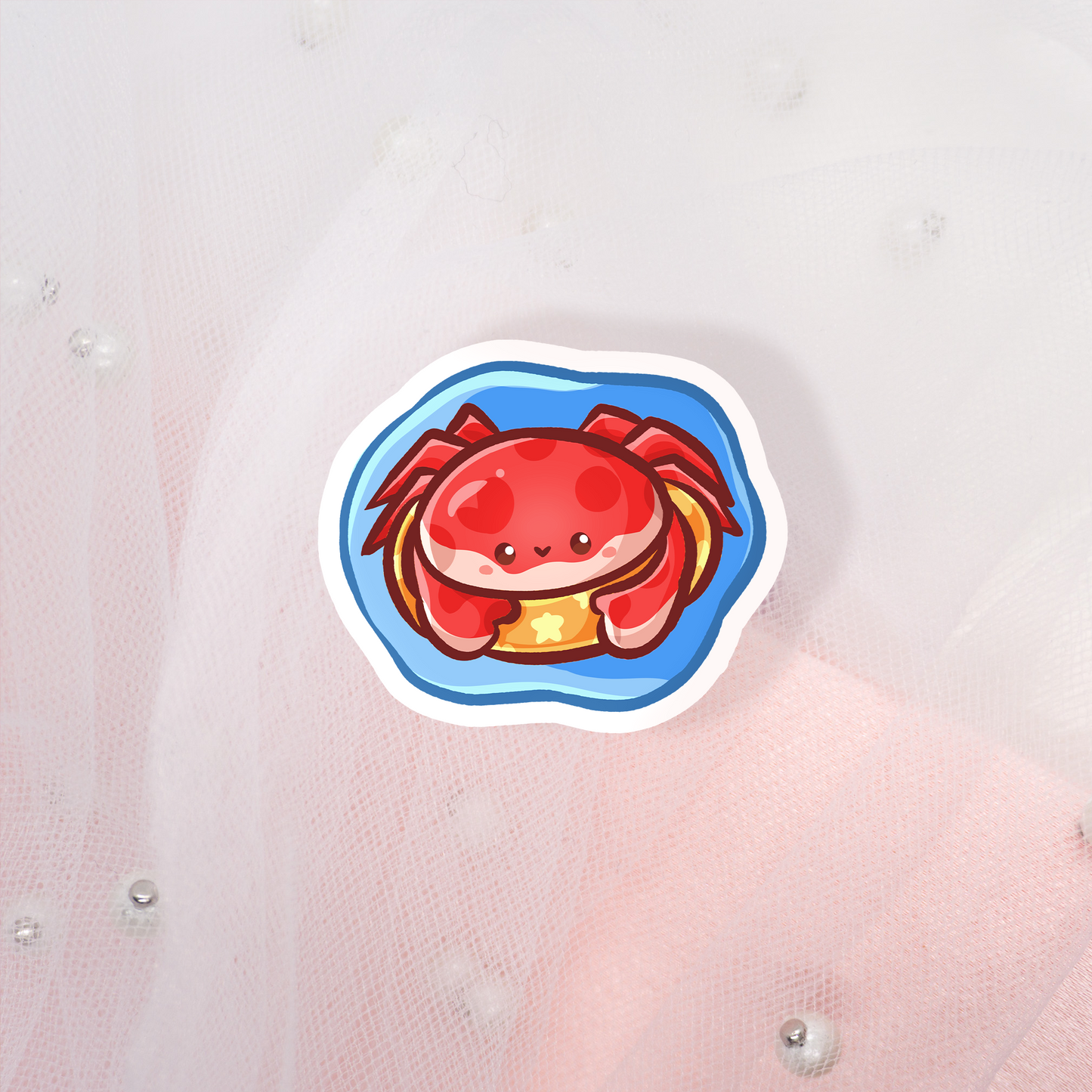 Cute Animal Sticker Crab