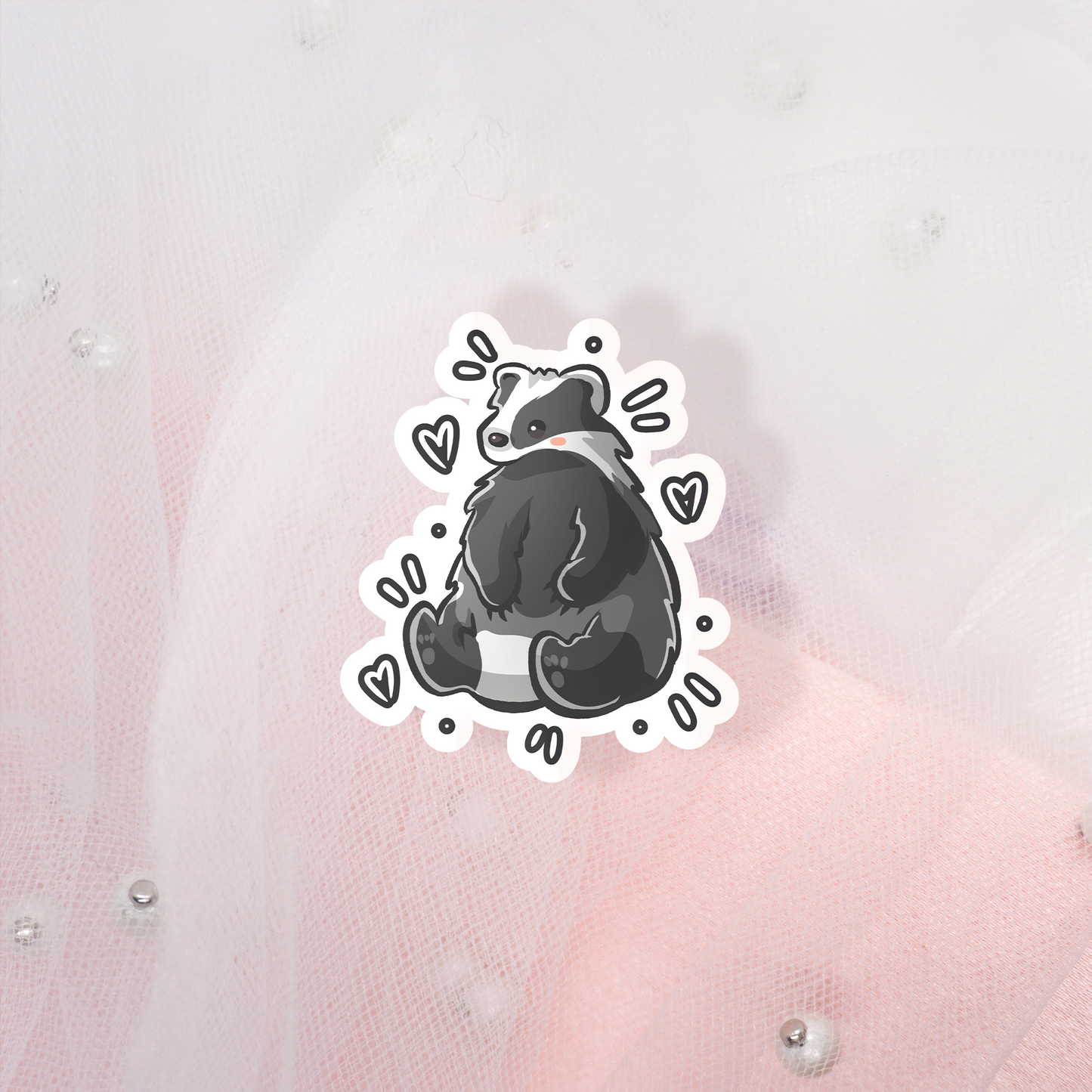 Cute Animal Sticker Dachs