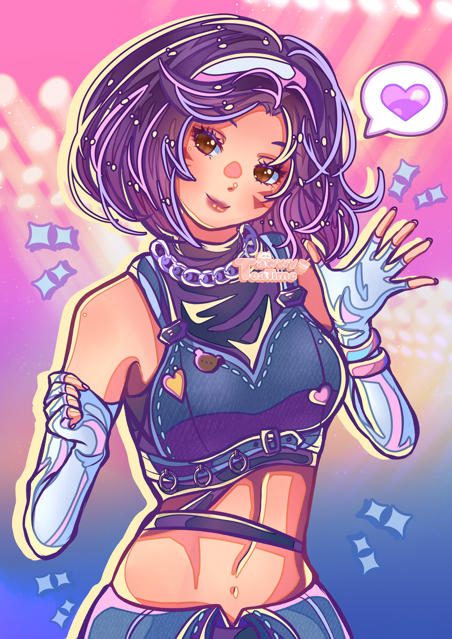 Artprint Girly Night