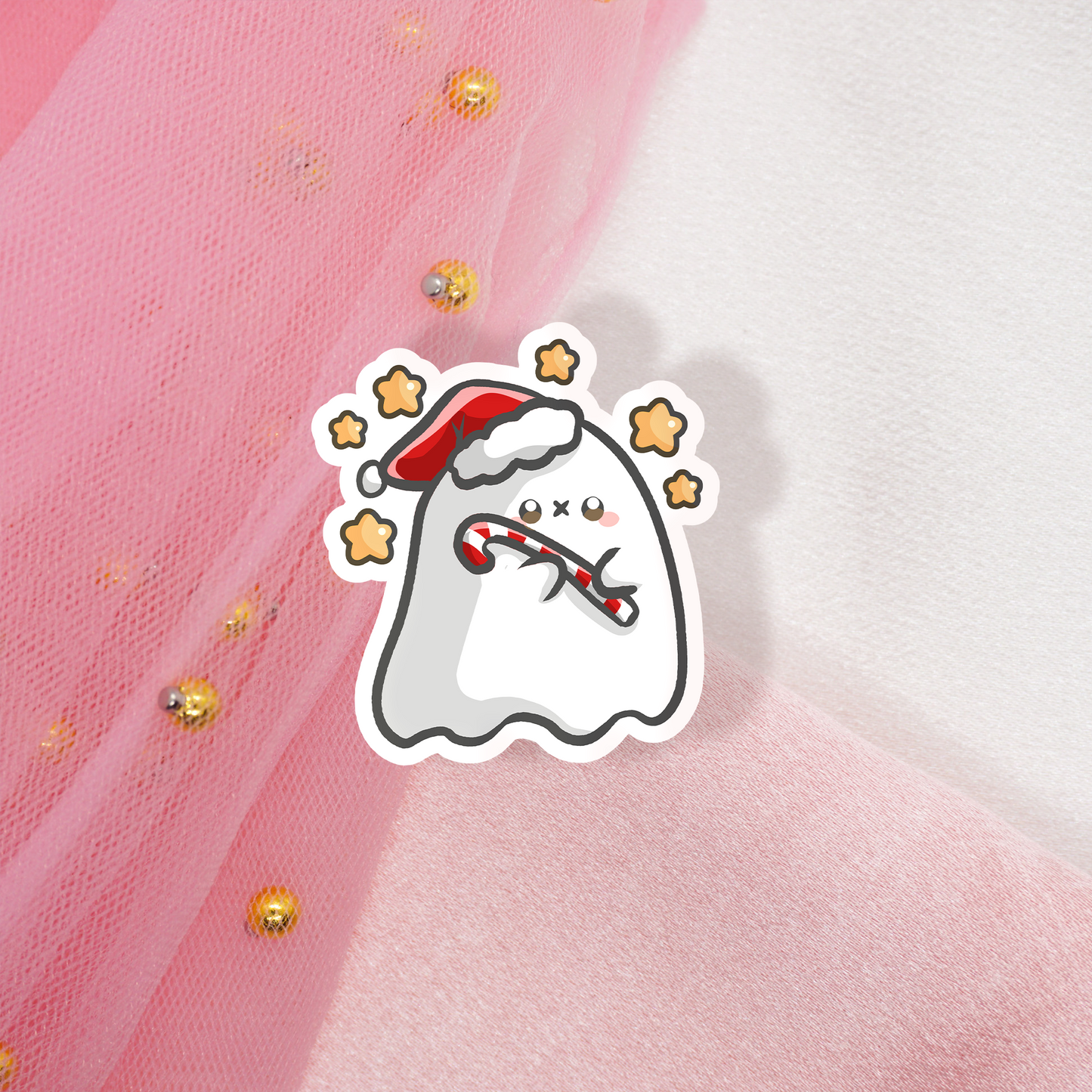 Cute Sticker Christmas Ghost | Christmas Ghost