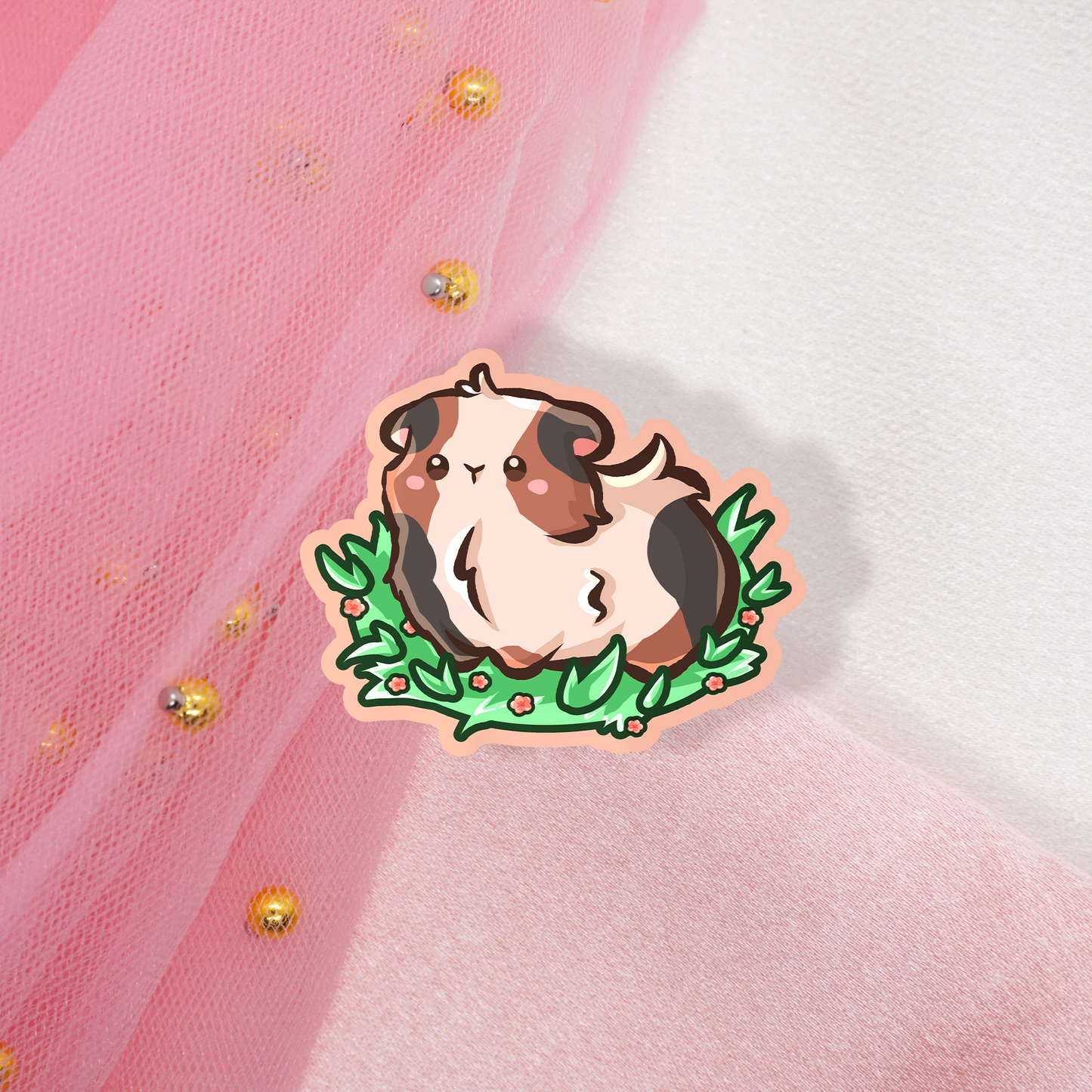 Cute Animal Sticker Guinea Pig |