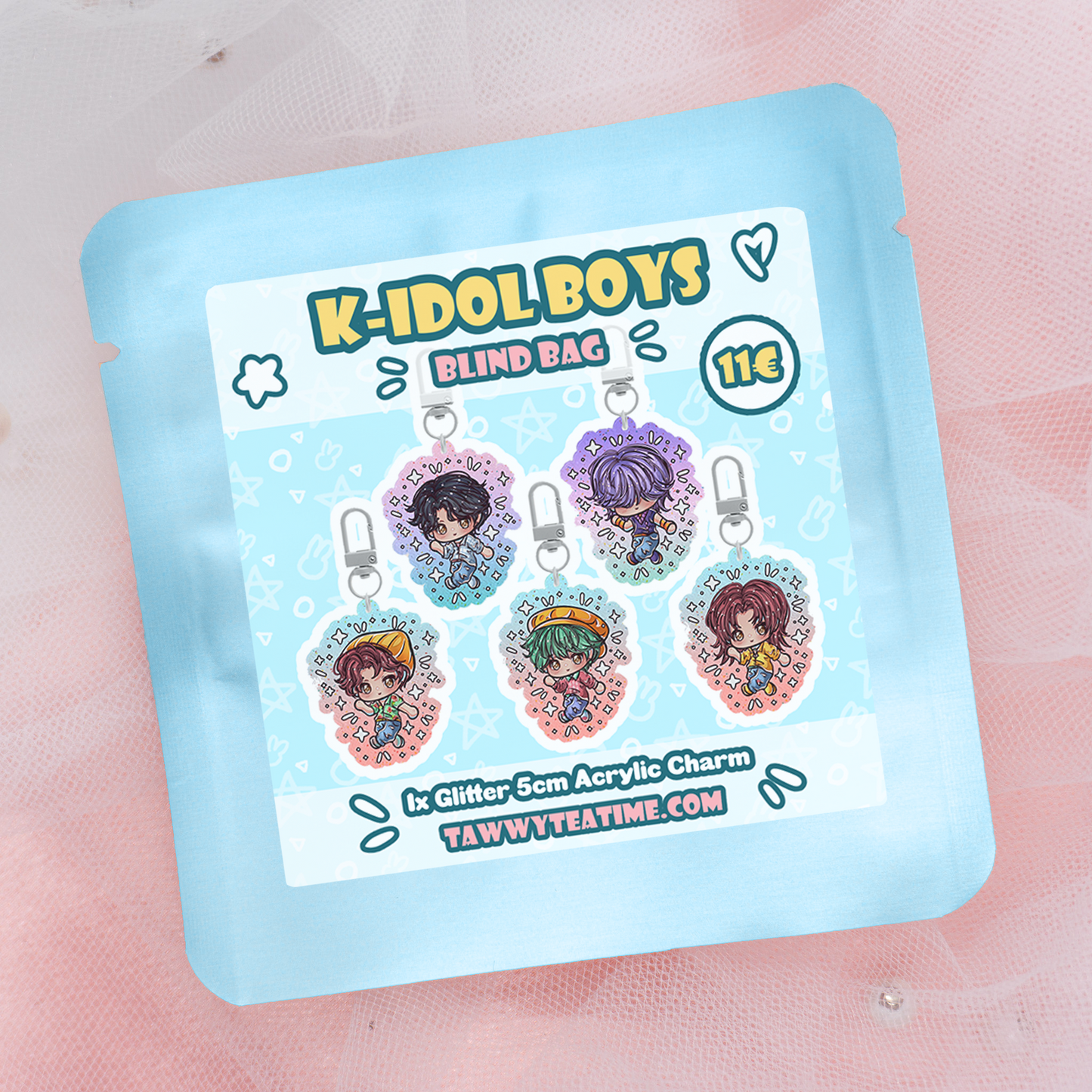 Anime K-Idol Boy Charm