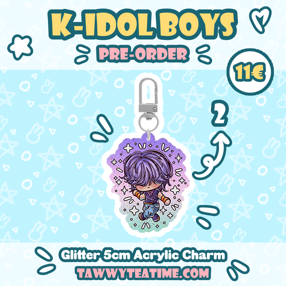 Anime K-Idol Boy Charm