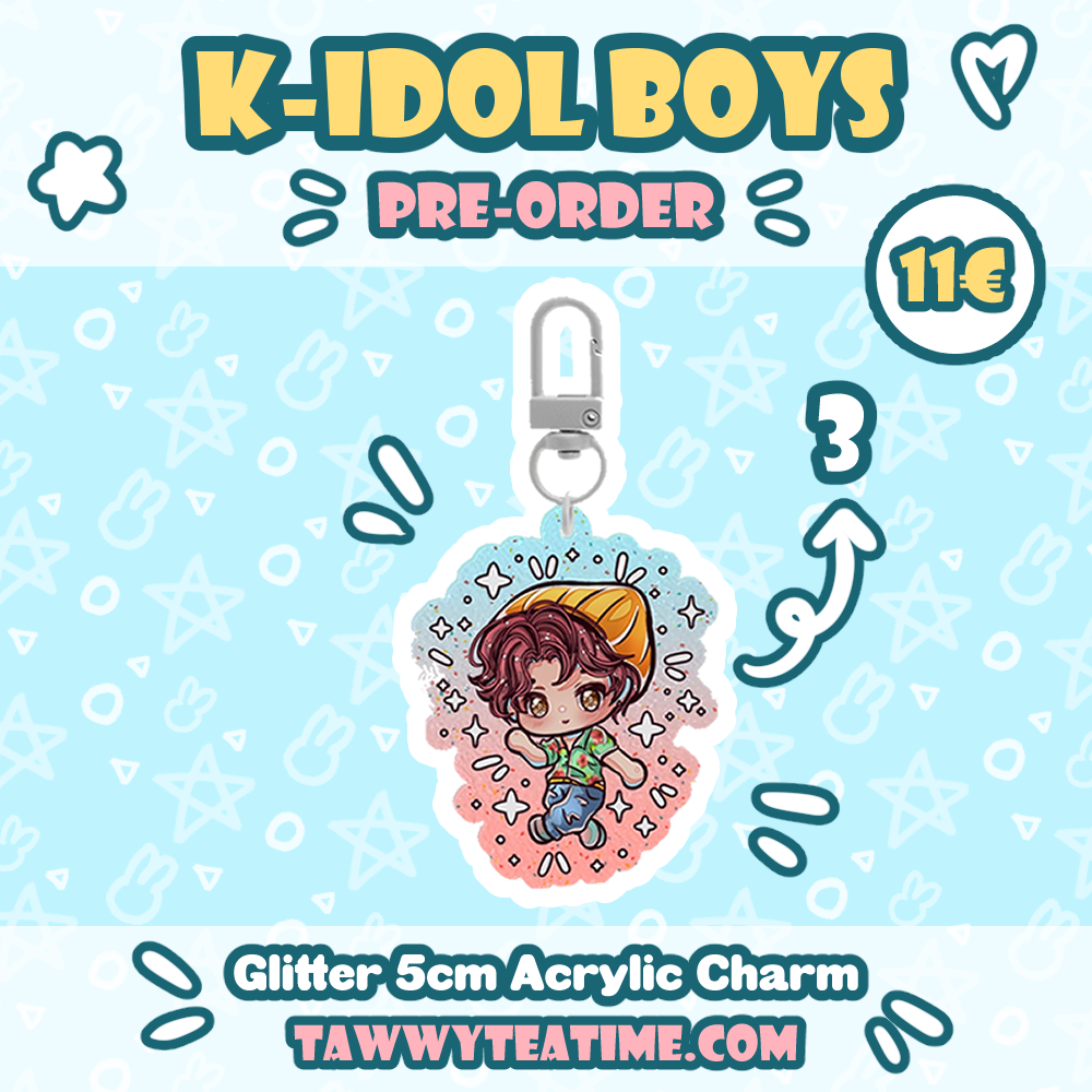 Anime K-Idol Boy Charm