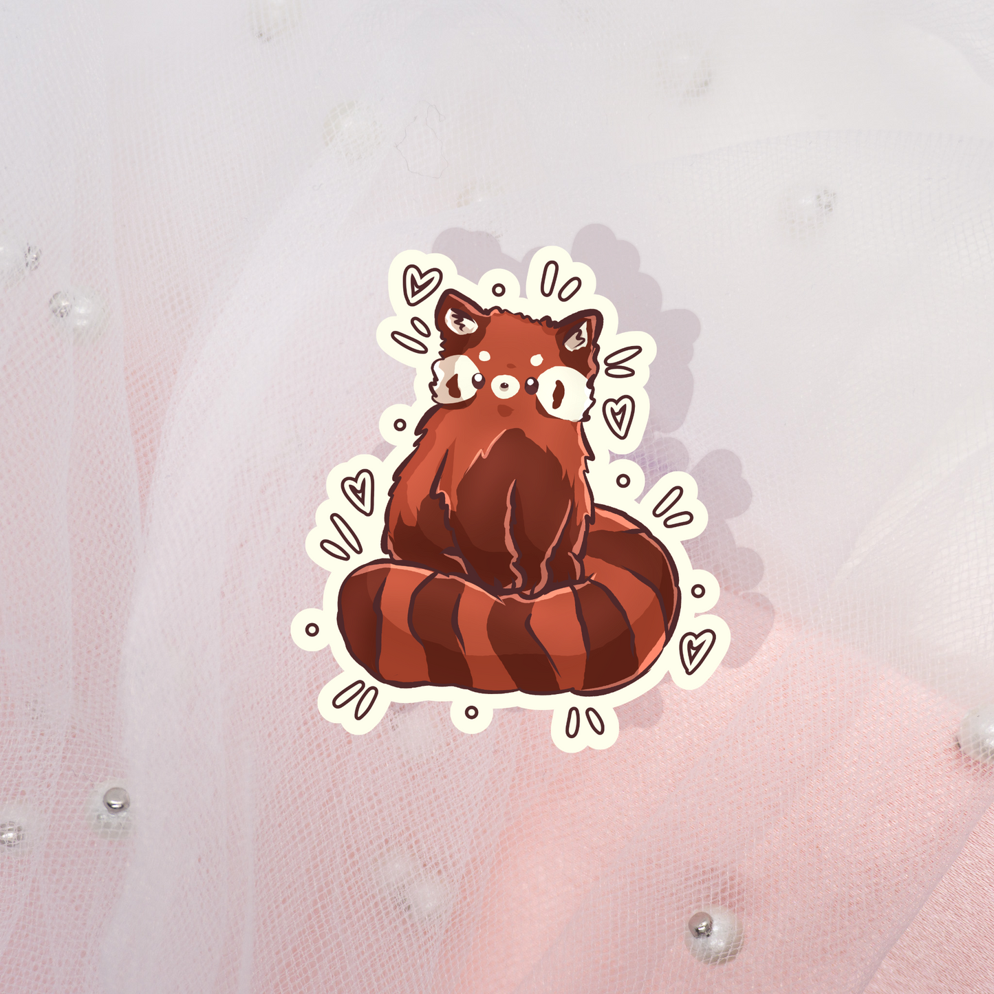 Cute Animal Sticker Red Panda
