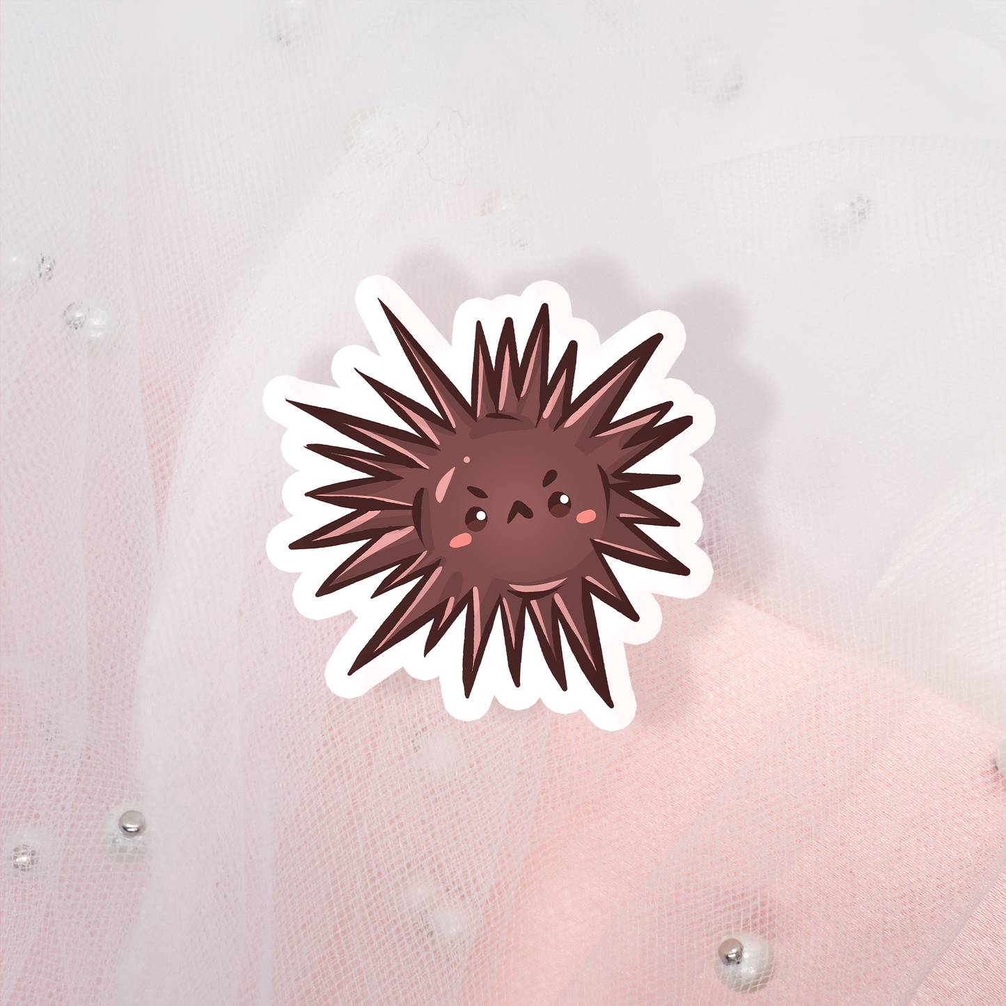 Cute Animal Sticker Sea Urchin