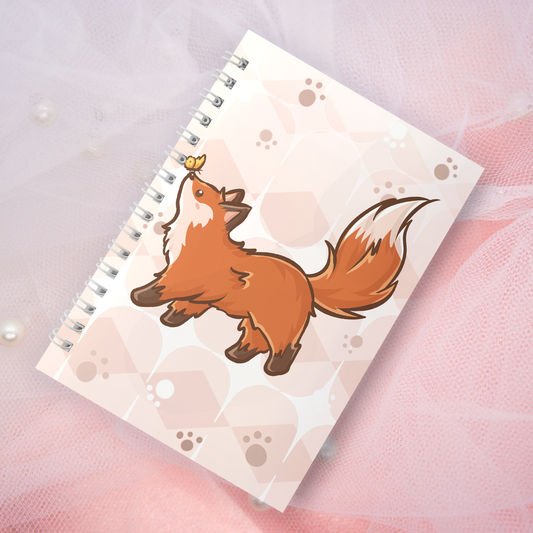 Wiederverwendbares Stickerbuch inkl. 2 zufällige Sticker | A5 | 32 Seiten | Reuseable Stickerbook | Kawaii Fox Fuchs