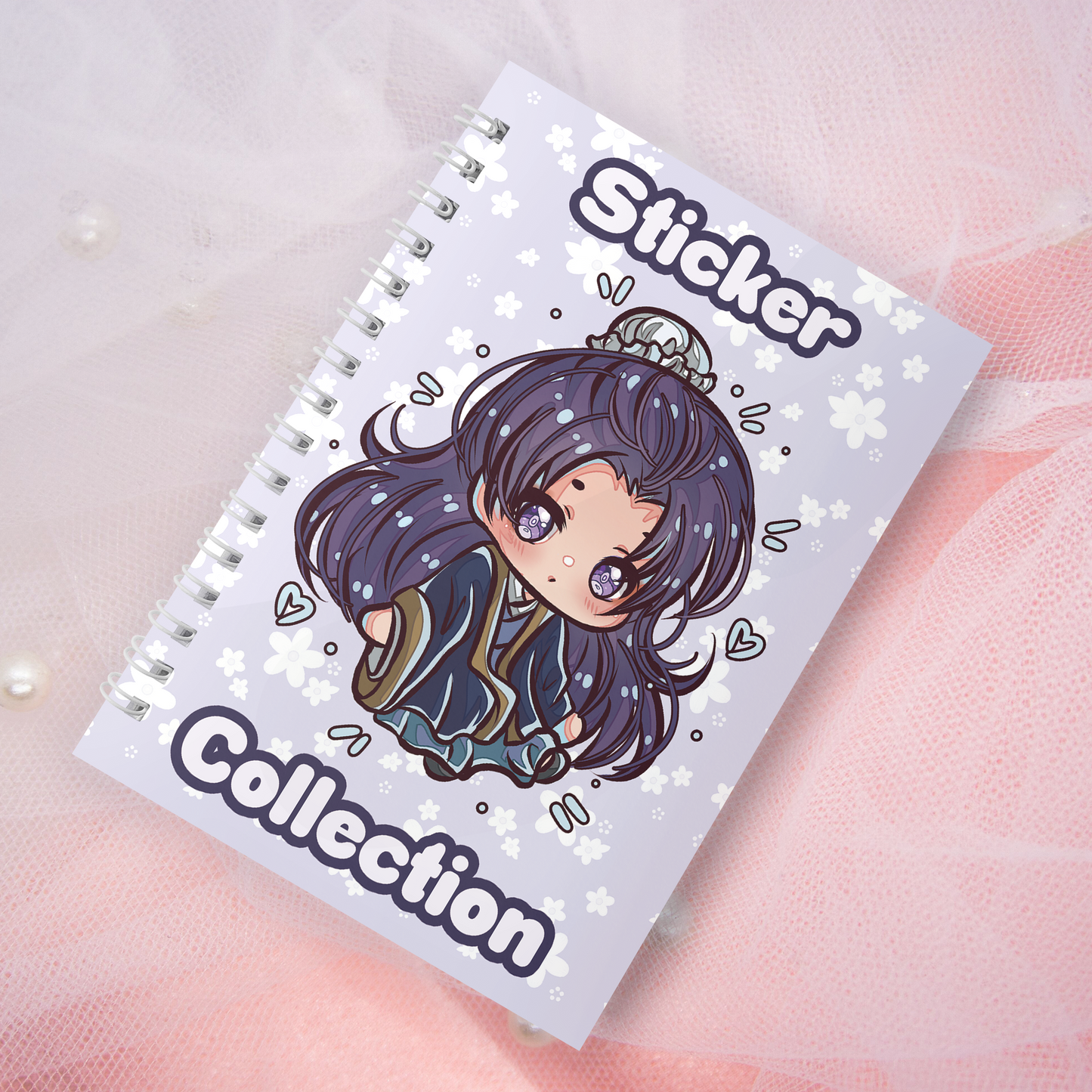Wiederverwendbares Stickerbuch inkl. 2 zufällige Sticker | A5 | 32 Seiten | Reuseable Manga Anime