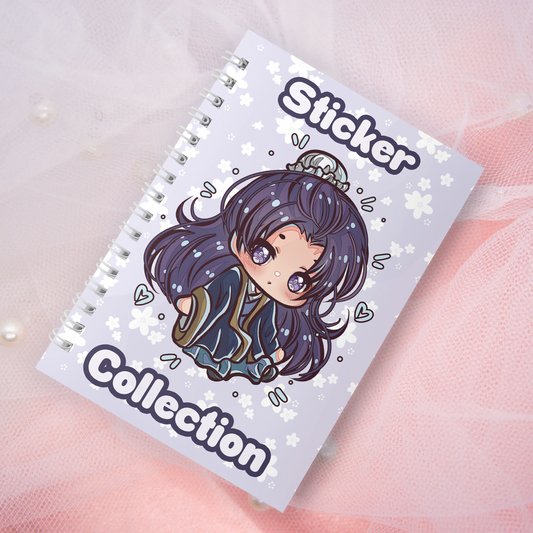 Wiederverwendbares Stickerbuch inkl. 2 zufällige Sticker | A5 | 32 Seiten | Reuseable Manga Anime