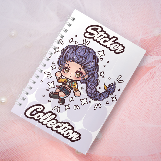 Wiederverwendbares Stickerbuch inkl. 2 zufällige Sticker | A5 | 32 Seiten | Reuseable Manga Anime