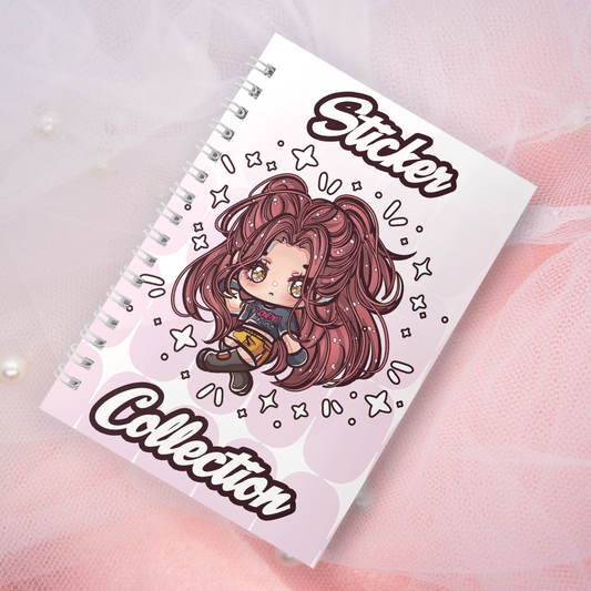 Wiederverwendbares Stickerbuch inkl. 2 zufällige Sticker | A5 | 32 Seiten | Reuseable Manga Anime