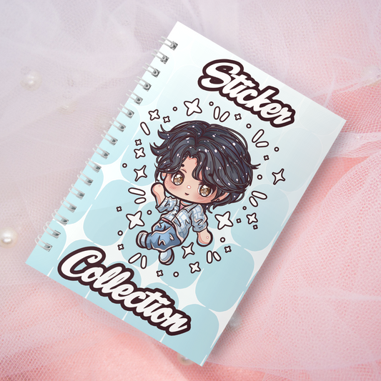 Wiederverwendbares Stickerbuch inkl. 2 zufällige Sticker | A5 | 32 Seiten | Reuseable Manga Anime
