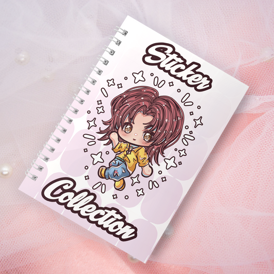 Wiederverwendbares Stickerbuch inkl. 2 zufällige Sticker | A5 | 32 Seiten | Reuseable Manga Anime