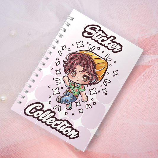 Wiederverwendbares Stickerbuch inkl. 2 zufällige Sticker | A5 | 32 Seiten | Reuseable Manga Anime