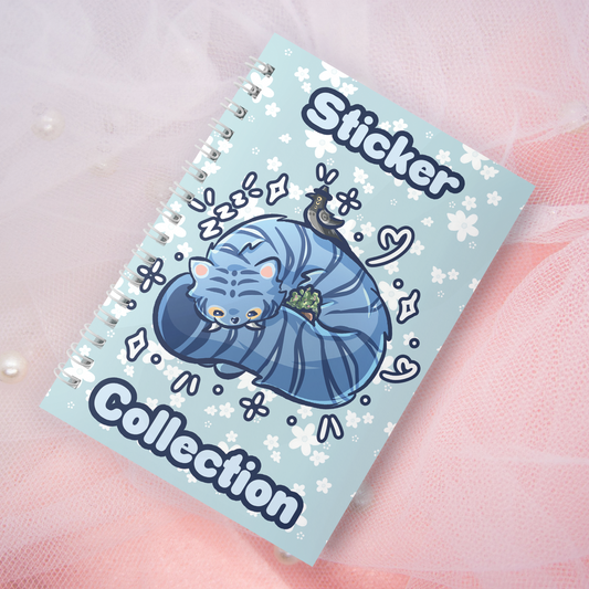 Reusable sticker book incl. 2 random stickers | A5 | 32 pages | Reusable sticker book | Kawaii duck goose motif