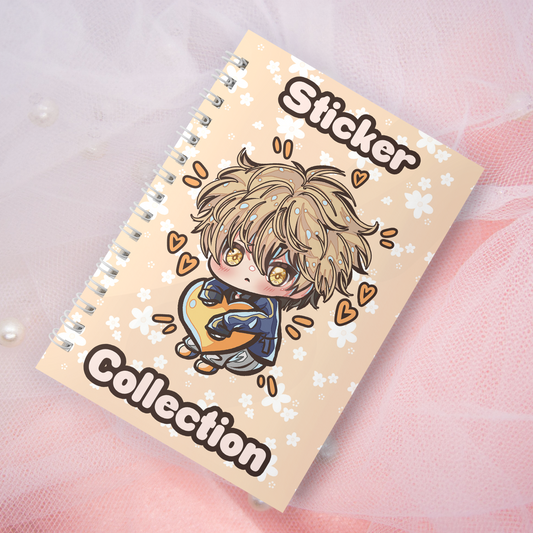 Wiederverwendbares Stickerbuch inkl. 2 zufällige Sticker | A5 | 32 Seiten | Reuseable Manga Anime