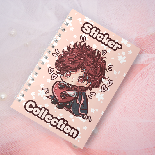 Wiederverwendbares Stickerbuch inkl. 2 zufällige Sticker | A5 | 32 Seiten | Reuseable Manga Anime