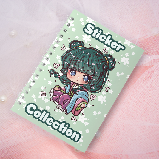 Wiederverwendbares Stickerbuch inkl. 2 zufällige Sticker | A5 | 32 Seiten | Reuseable Manga Anime