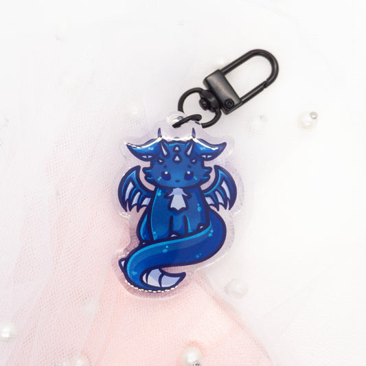 Kawaii dragon keychain