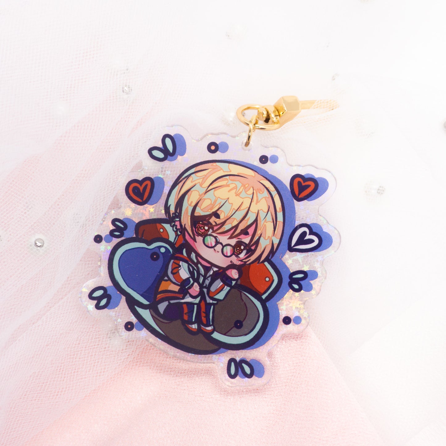 Star-Holo Chibi Hajun Charm