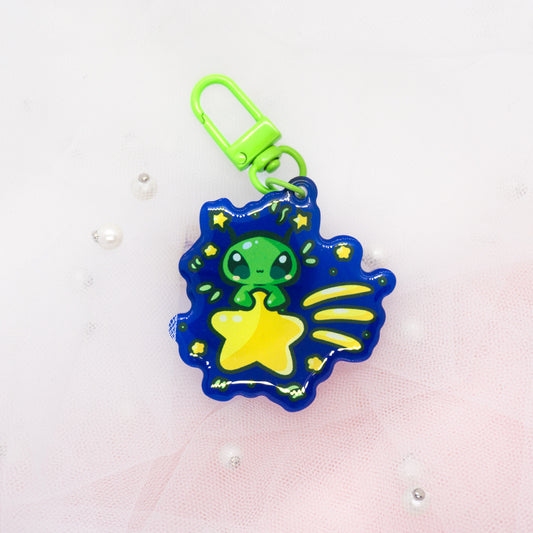 Kawaii Alien Vorp Meme Schlüsselanhänger Charm