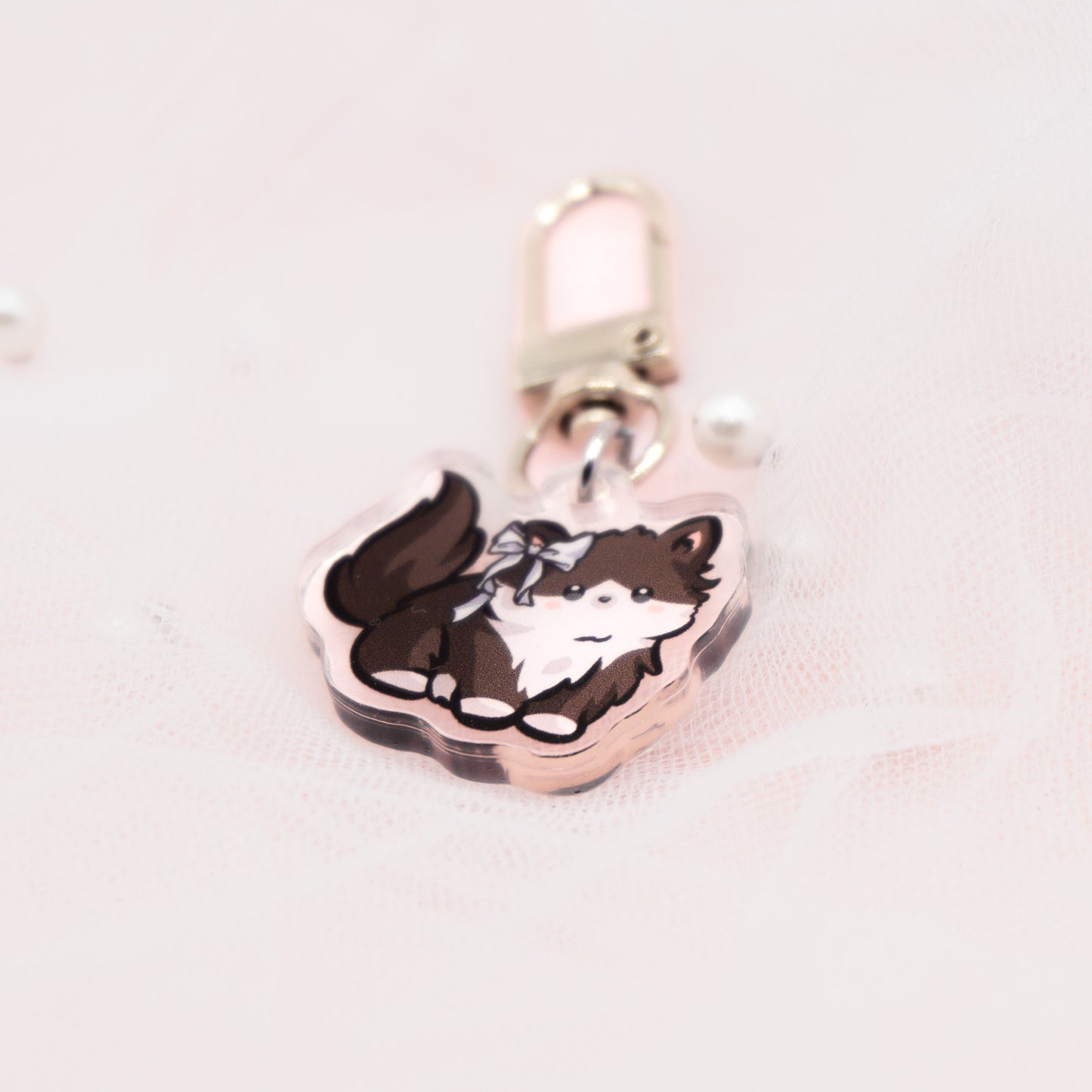 Kawaii Mystery Mini Coquette Kitties Acrylic Keychain Charm