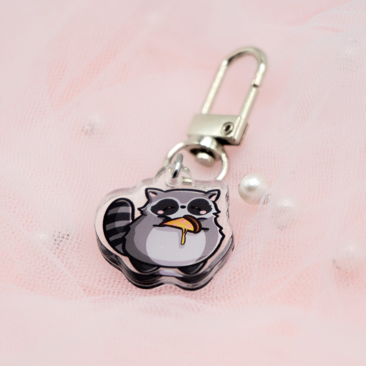 Kawaii Mystery Mini Summer Sharkies Acrylic Keychain Charm